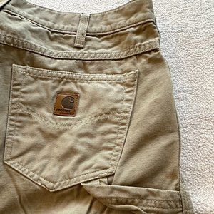 Men's Carhartt work pants, beige 32x32, perfect condition